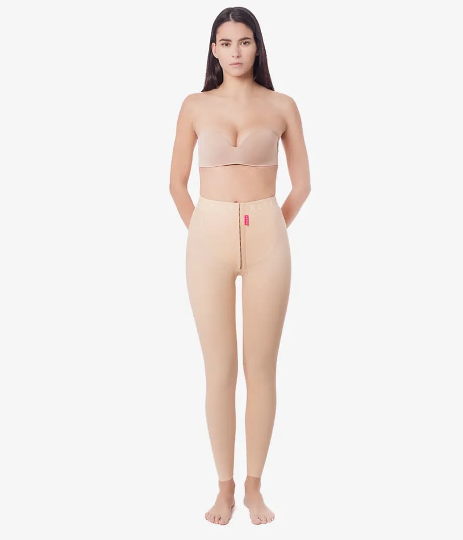 Full-Length Compression Leggings for Post-Surgery Recovery